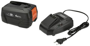 Ładowarka i akumulator do elektronarzędzi GARDENA P4A PBA 18V/72 4,0 Ah + AL 1830 CV 14908-20, Li-Ion, 4.0 Ah, 18 V