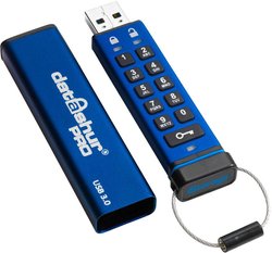 Pamięć USB iStorage datAshur Pro USB3 256-bit 64 GB USB 3.0 Pendrive USB iStorage IS-FL-DA3-256-64, 1 szt.