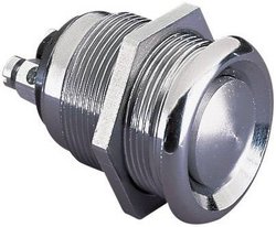 Przycisk wandaloodporny chwilowy Bulgin MP0013, 1 x wył/(wł), 1 szt.