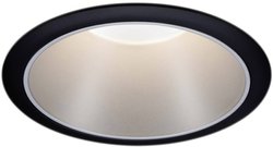EBL Zestaw Cole Coin 3StepDim rd sztywny LED 1x6W 2700K 230V czarny/srebrny mt/pl Lampa do zabudowy Paulmann Cole Coin 93407  6 W 460 lm