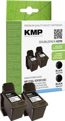 Tusz KMP H29D = HP C9351AE, zamiennik, 2 x czarny
