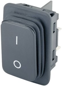 Przełącznik Marquardt 1932.3112, 250 V/AC, 16 A, 2 x wył/wł, IP65, zatrzask, 1 szt.