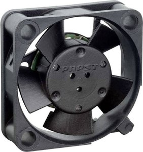 Wentylator osiowy EBM Papst 252 N, 12 V/DC, 3.4 m³/h, (D x S x W) 25 x 25 x 8 mm