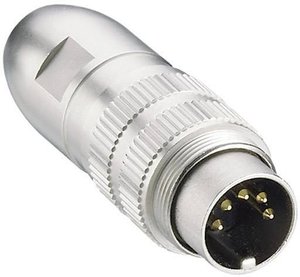 Złącze okrągłe męskie DIN Lumberg 0332 07, 7-pin