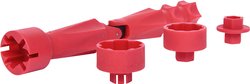 Zestaw kluczy montażowych do deski sedesowej, 4 szt Klucz montażowy KS Tools 1230035 1 szt.