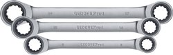 Klucz oczkowy podwójny z grzechotką zestaw Gedore RED R07405006 3300898 6 szt.