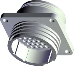 Obudowa gniazda CPC z prostokątnym kołnierzem TE Connectivity 206151-1, 1 szt.