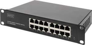 Digitus DN-80115 Switch sieciowy RJ45 16 Portów 10 / 100 / 1000 MBit/s