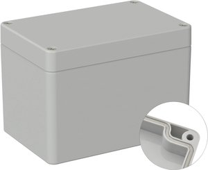 Obudowa zewnętrzna TRU COMPONENTS TC-9065500, (D x S x W) 120 x 80 x 85 mm, poliwęglan, 1 szt.