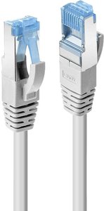 Kabel LAN LINDY 47632, 1 szt., RJ45, CAT 6a, S/FTP, 1.00 m, szary