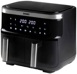 Frytownica na gorące powietrze DOMO z podwójnymi strefami pieczenia Frytkownica DOMO DO537FR, 8 l