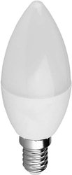 VT-226 4.5W C37 LED ŚWIECE ŻARÓWKI-SAMSUNG CHIP KOD KOLORU: 6400K E14 Żarówka LED V-TAC 21173 E14 4.5 W = 40 W 470 lm zimna biel 1 szt.