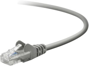 Kabel LAN Belkin A3L791R10M-S, 1 szt., RJ45, CAT 5e, U/UTP, 10.00 m, szary
