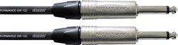 kabel instrumenty Cordial Pro Line [1x złącze męskie jack 6,3 mm - 1x złącze męskie jack 6,3 mm] 6.00 m