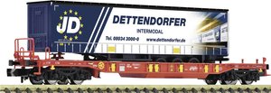 Wagon kontenerowy Fleischmann 6660009 Wagon kieszeniowy N T3 firmy DB AG