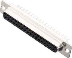 Listwa żeńska D-Sub 180 ° Ilość styków: 37 lutowane MH Connectors MHDD37-F-T-B-S 1 szt.