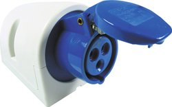 CEE ściana Steckd. 3-pinowe natynkowe 16A IP44 Gniazdo naścienne CEE REV 00129 16 A 230 V