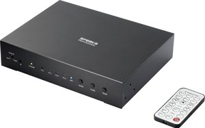 Poczwórny switch KVM Speaka Professional SP-KVM-340 4x1, Multi-View Przełącznik KVM SpeaKa Professional SP-9024708