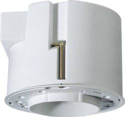Obudowa Instalacyjna niskiego napięcia do halogenu wpuszczanego downlight Puszka instalacyjna, 120 mm x 90 mm, Trudnopalna do 850 °