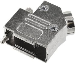 Obudowa złącza D-SUB encitech D45ZK09-NM-K 6560-0166-11, odlew cynkowy, 45 °, 1 szt.
