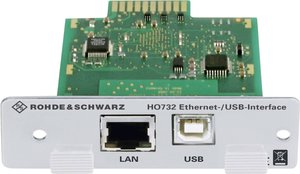 Interfejs podwójny (Ethernet/USB) Rohde & Schwarz 5800.3209.02  Kompatybilność HMO, HMP, Seria HMF i HMS