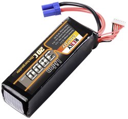 Pakiet akumulatorów (LiIon) 22.2 V 3800 mAh 20 C Reely Softcase EC5