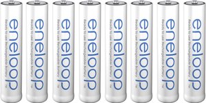 Akumulator AAA/R03 eneloop eneloop HR03, NiMH, 800 mAh, 1.2 V, 8 szt.