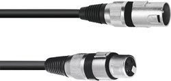 XLR Kabel połączeniowy 0.20 m Omnitronic 3022075B 1 szt.