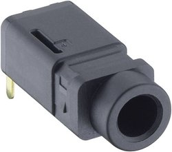 Złącze męskie jack 3,5 mm Lumberg 1503 16 1503 16, stop Cu, pozłacany, złącze żeńskie do wbudowania poziomego, 1 szt.