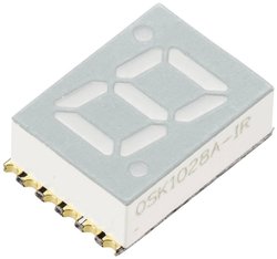 Wyświetlacz jednocyfrowy  TRU COMPONENTS TC-11612588 6 mcd    1 szt.