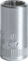 Nasadka 9 mm Stahlwille 40 D 9 01030009 Podwójny sześciokąt 1 szt.