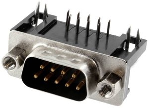 Listwa męska D-Sub Connfly DS1037-01-09MNAKT74, rzędy: 2, styki: 9, 1 szt.