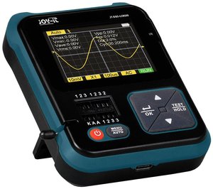 Przenośny oscyloskop cyfrowy 3-w-1, tester komponentów, generator sygnału, SMD, LCR500 Oscyloskop, Generator sygnału Joy-it DSO-LCR500