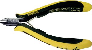 Szczypce boczne Bernstein Tools EUROline-Conductive 3-652-15, 120 mm, 65 HRC, ESD