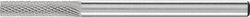 Frez z węglika wolframu, cylindryczny, bez ząbkowania czołowego 3x13 mm trzpień ø 3 mm ząbkowanie MICRO do obróbki precyzyjnej Frez PFERD ZYA 0313/3 MICRO 21201273, 3 mm x 43 mm , 1 szt.