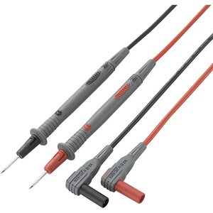 Przewody pomiarowe VOLTCRAFT MS-4N, 1.20 m, czarny, czerwony
