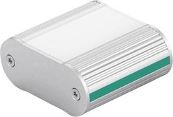 Obudowa profilowa Fischer Elektronik TON 61 26 100 SA TB 10078570, (D x S x W) 100 x 61.3 x 26 mm, aluminium, 1 szt.