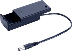 Komora baterii TRU COMPONENTS SBH-9VAS+DC PLUG 1 x Blok. 9 V , Złącze jack