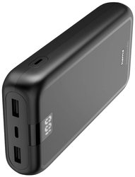 Zasilacz „Performance 24”, 24000mAh, 3 wyjścia: USB-C, 2x USB-A, Anthr. Powerbank Hama  24000 mAh Fast Charge LiPo