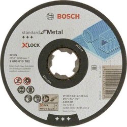 Tarcza tnąca prosta Bosch Accessories Standard for Metal 2608619782 125 mm 1 szt.