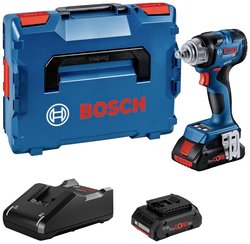 Wkrętarka udarowa akumulatorowa Bosch Professional GDS 18V-330 HC 06019L5002 18 V  zaw. 2 akumulatory, zaw. ładowarkę, zaw. walizkę