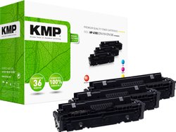Triplepack z tonerem KMP H-T242XCMY, cyjan / żółty / magenta KMP 2538,3030 Toner 1 zest.