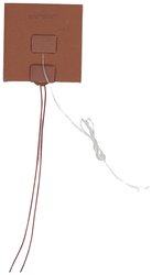 Grzałka silikonowa wzmocniona włóknem szklanym, 12V AC/DC, 100W +/-10%, 100x100MM Folia grzewcza Thermo TECH 3316121, 100 W, IPX7, (D x S) 100 mm x 100 mm