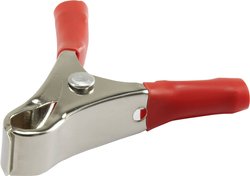 Zacisk krokodylowy TRU COMPONENTS 93038c26 1386703  Długość: 50 mm czarny 1 szt.