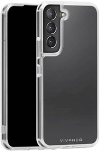 Vivanco Safe Steady Futerał backcase Samsung Galaxy S22 przeźroczysty Ładowarka indukcyjna