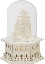 Konstsmide 3281-210 Obraz LED do zawieszenia w oknie Las ciepła biel LED biały