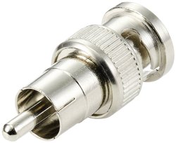 Adapter BNC TRU COMPONENTS TC-9920720 złącze męskie BNC - złącze męskie RCA/cinch 1 szt.