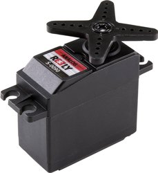 Standard-Servo S-0090 Analog-Servo Materiał przekładni: metal System złącz: JR Serwo standardowe Reely CYS-S0090 Materiał napędu: metal Rodzaj złącza: JR
