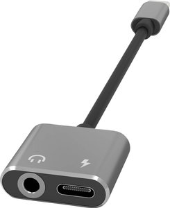 adapter USB-C Terratec CONNECT C100 272978, [1x złącze żeńskie jack 3,5 mm, złącze żeńskie USB-C - 1x złącze męskie USB-C]