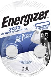 Ogniwo guzikowe Energizer Ultimate 2032 litowe 235 mAh 3 V 2 szt.